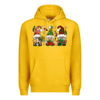 Lemon Christmas Gnomes Premium Hoodie - BundleAndBundleShop