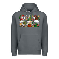 Rock Christmas Gnomes Premium Hoodie - BundleAndBundleShop