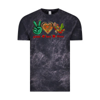 Cloud Black Peace Love Mexico Vintage Tee - texasbilliewilder