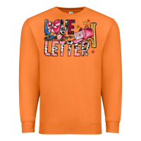 Carrot Love Letter Premium Sweatshirt - SublimationCraftShop