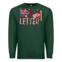 Sports Green Love Letter Premium Sweatshirt - SublimationCraftShop