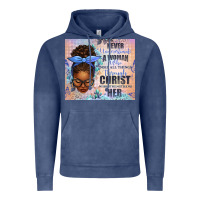 Vintage Denim Never Underestimate a Woman Who Does Vintage Hoodie - texasbilliewilder