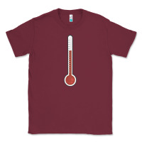 Burgundy thermometer halloween costume temperature gauge t Classic Tee - tuanDangUi