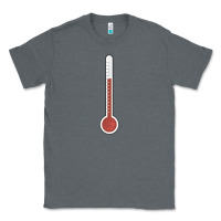 Charcoal Heather thermometer halloween costume temperature gauge t Classic Tee - tuanDangUi