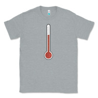 Heather Grey thermometer halloween costume temperature gauge t Classic Tee - tuanDangUi