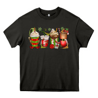Asphalt elf coffee cups Heavy Core Tee - MaliasSmallBusiness