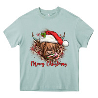 Arona mooey christmas cow Heavy Core Tee - JahusDesignShop