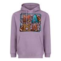 Lavender American Football Mama Mother's Day Heavyweight Hoodie - LillyAllenDesigns