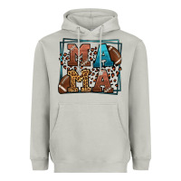 Moon Dust American Football Mama Mother's Day Heavyweight Hoodie - LillyAllenDesigns