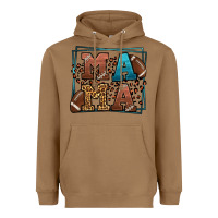 Toasted Coconut American Football Mama Mother's Day Heavyweight Hoodie - LillyAllenDesigns