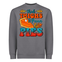 Storm Thick Thighs&Pecan Pies Heavyweight Sweatshirt - FaDigitalArtStudio