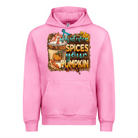Fuchsia Pink whatever spıces your pumpkin Urban Hoodie - BarkalooDesign