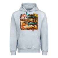 Heather Grey whatever spıces your pumpkin Urban Hoodie - BarkalooDesign