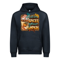 Navy whatever spıces your pumpkin Urban Hoodie - BarkalooDesign