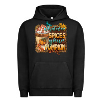 Pigment Black whatever spıces your pumpkin Urban Hoodie - BarkalooDesign