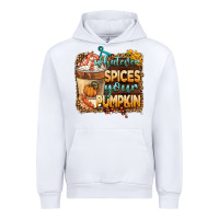 White whatever spıces your pumpkin Urban Hoodie - BarkalooDesign