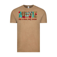 Vintage Coffee Auntie Like a Mom Only Cooler Vintage Tee - texasbilliewilder