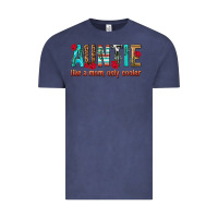 Vintage Denim Auntie Like a Mom Only Cooler Vintage Tee - texasbilliewilder
