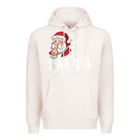 Pale Pink i'm so good santa came twice christmas pajama funn Premium Hoodie - tuanDangUi