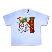 Grape Ice Christmas Character Urban Heavy Tee - NancyCooperArtShop