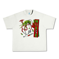 Pistachio Christmas Character Urban Heavy Tee - NancyCooperArtShop