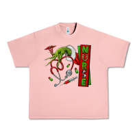 Salmon Christmas Character Urban Heavy Tee - NancyCooperArtShop