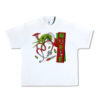 White Christmas Character Urban Heavy Tee - NancyCooperArtShop