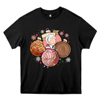 Black christmas pan dulce Heavy Core Tee - MaliasSmallBusiness