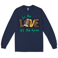 Navy for the love of the game Long Sleeve Tee - HowdyJamesFarm