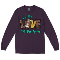 Plum for the love of the game Long Sleeve Tee - HowdyJamesFarm