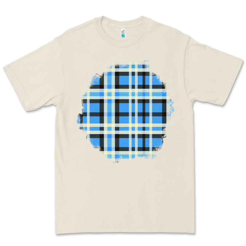 Winter Tartan Patch Premium Tee by BundleAndBundleShop | Teevron