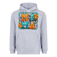 Heather Grey Cat dog mama Mother's Day Heavyweight Hoodie - LillyAllenDesigns