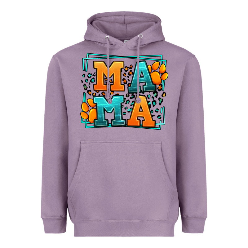 Cat Dog Mama Mother's Day Heavyweight Hoodie by LillyAllenDesigns | Teevron