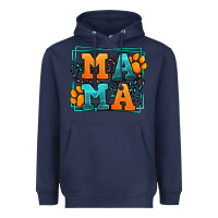 Navy Cat dog mama Mother's Day Heavyweight Hoodie - LillyAllenDesigns