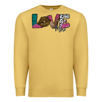 Antique Gold Love More Premium Sweatshirt - SublimationCraftShop