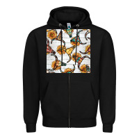 Black native american aztec seamless pattern 7 Zipper Hoodie - BundleAndBundleShop