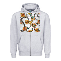 Heather Grey native american aztec seamless pattern 7 Zipper Hoodie - BundleAndBundleShop