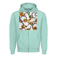 Seafoam native american aztec seamless pattern 7 Zipper Hoodie - BundleAndBundleShop