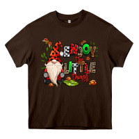 Chocolate Brown enjoy the little things Heavy Core Tee - MaliasSmallBusiness