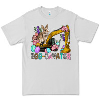 Dove Grey Egg Cavator Easter Premium Tee - BundleAndBundleShop