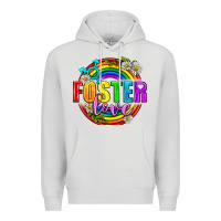 Dove Grey Foster Love Pride Lgbtq Premium Hoodie - BundleAndBundleShop