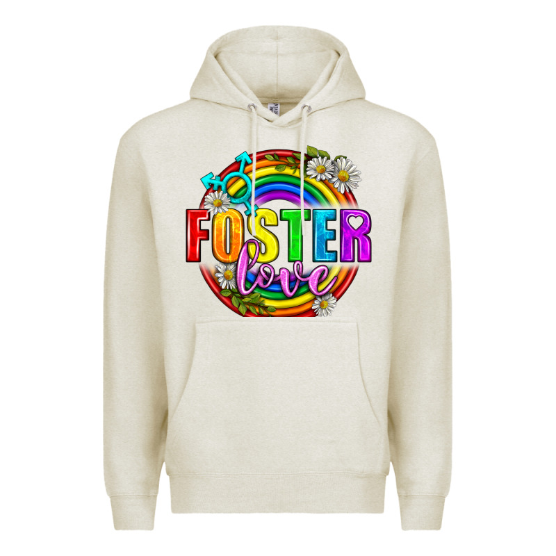Foster Love Pride Lgbtq Premium Hoodie by BundleAndBundleShop | Teevron