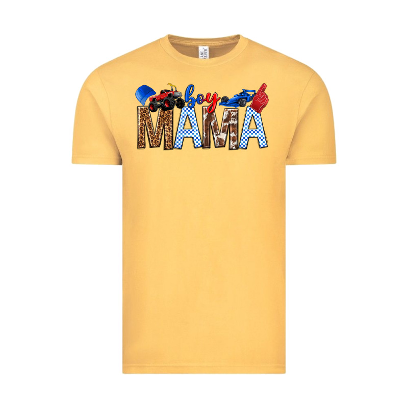 Boy Mama Vintage Tee by texasbilliewilder | Teevron