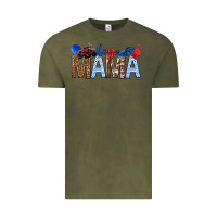Vintage Olive Boy Mama Vintage Tee - texasbilliewilder