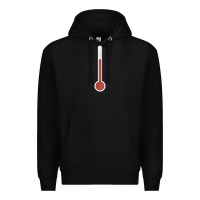 Black thermometer halloween costume temperature gauge t Premium Hoodie - tuanDangUi