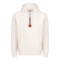 Pale Pink thermometer halloween costume temperature gauge t Premium Hoodie - tuanDangUi