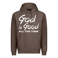 Coffee God Is Good All The Time Christian Worship Premium Hoodie - tuanDangUi