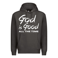 Smoke God Is Good All The Time Christian Worship Premium Hoodie - tuanDangUi