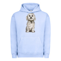 Pigment Grape Ice bichon frise dog Urban Hoodie - BarkalooDesign