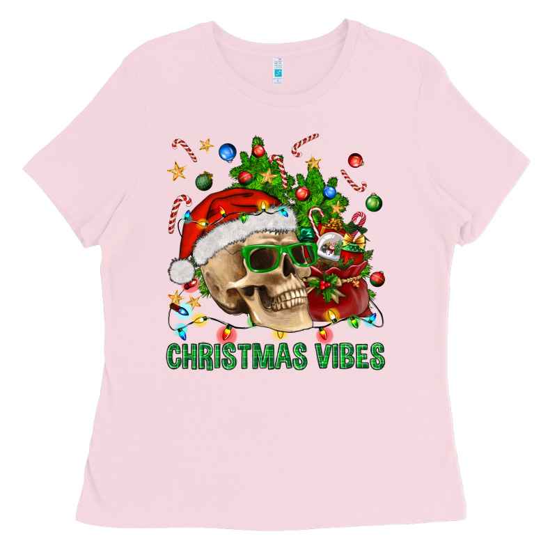Christmas Vibes Ladies Tee by BundleAndBundleShop | Teevron